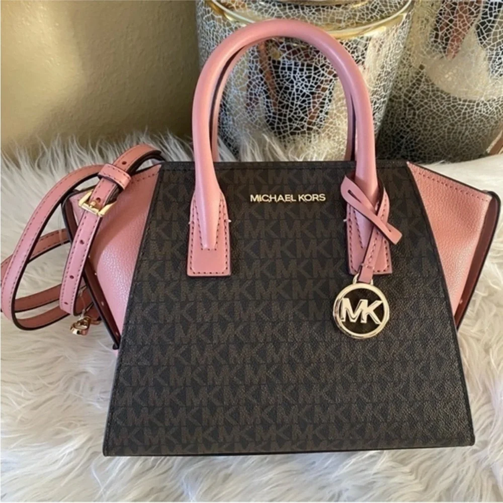 Michael Kors Avril small satchel bag - Picture 14 of 15